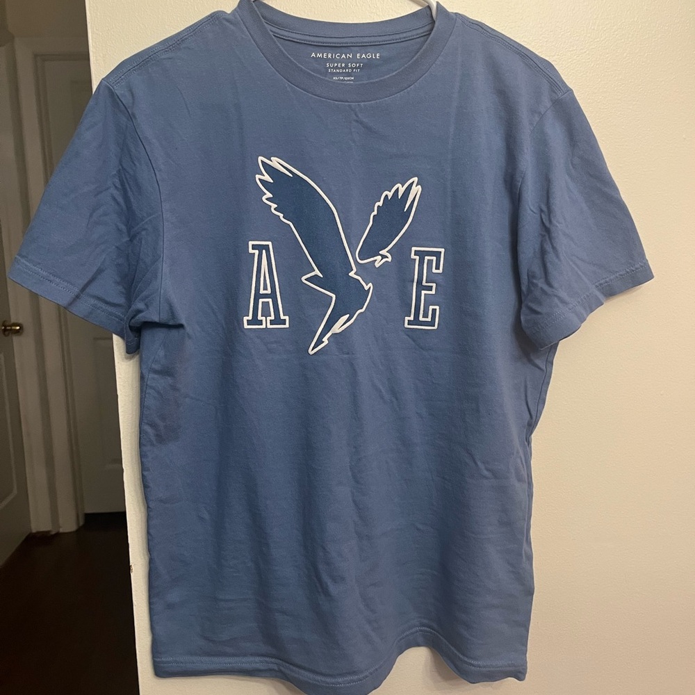 American Eagle Blue T-Shirt Size XS